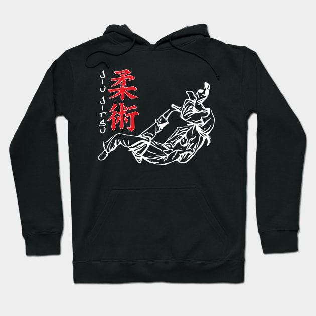 Jiu Jitsu Hoodie by TeeGo